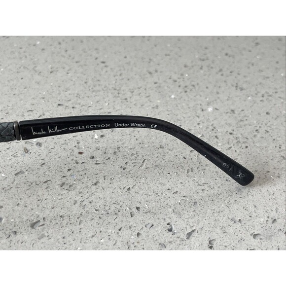 NICOLE MILLER Collection Eyeglasses FRAMES ONLY 53-16-135 Pewter Under Wraps